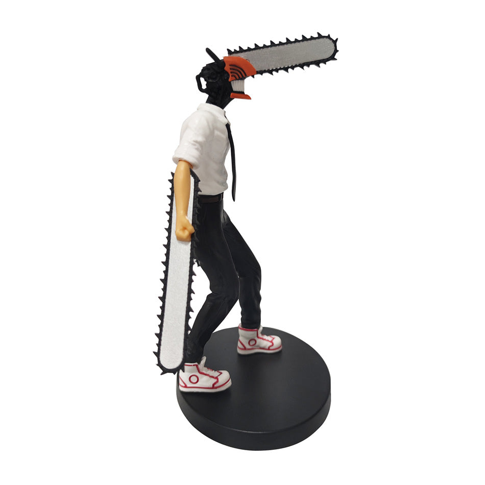 18cm Chainsaw Man Anime Figure - Denji, Power, Pochita - Standing PVC Action Figures - Collectible Model Toy Gift