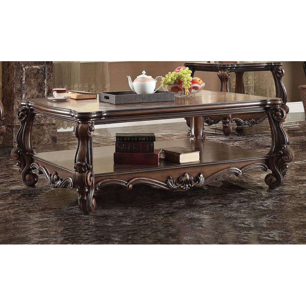 Versailles Coffee Table in Cherry Oak 82120
