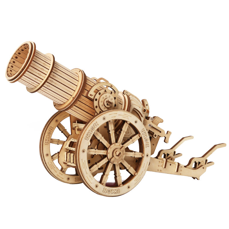 Robotime 3D Wooden Puzzle Medieval Siege Weapons Game Assembly Set Gift for Children Teens Adult War Strategy Toy KW401 KW801