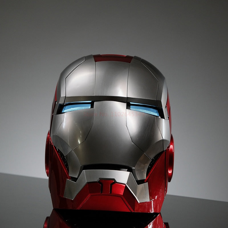 Ultimate Marvel Mk5 Iron Man Helmet - Unleash the Future with Voice Control, Multilingual Lights, and 4/8 Piece Articulation - Rare Collector's Halloween Marvel