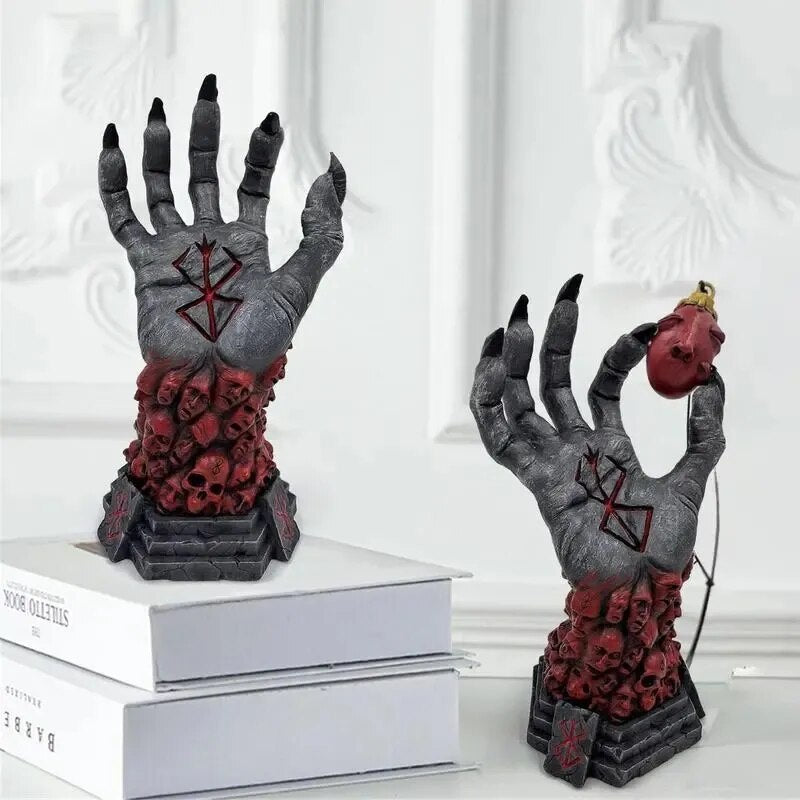 25cm Berserk Hand of God Resin Figure Statue - Guts PVC Action Anime Figurine - Collectible Model