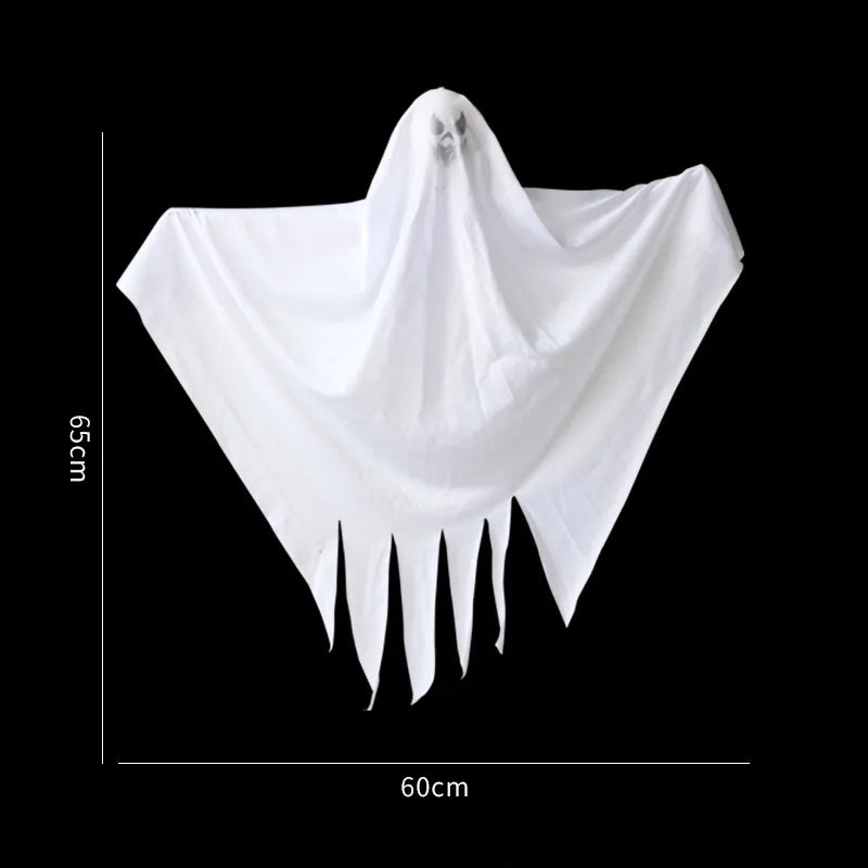 Spooky Halloween Hanging Ghost - Garden Ghost Horror Decor Props - DIY Party Decoration for Home and Bar - Unique Hanging Ornament
