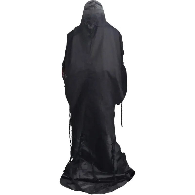 Soul Sucker Demon Reaper Halloween Animatronic - Premium Talking Decor - Plug-In or Battery Operated for Spooky Halloween Atmosphere Dispatch USA Fedex 7 days