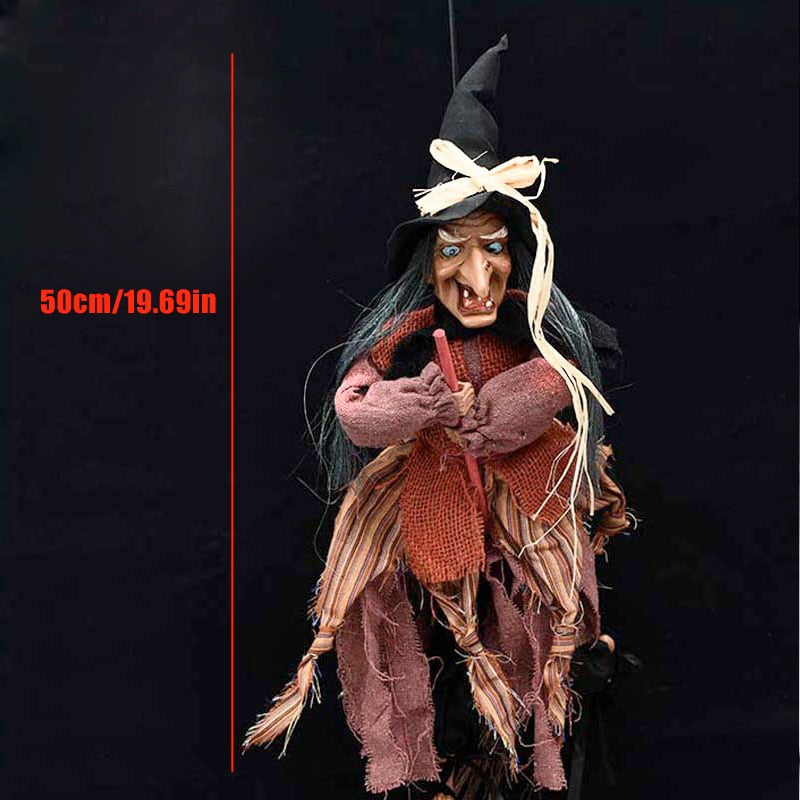 Animated Halloween Outdoor Decoration Scary Hanging Zombie Ghost with LED