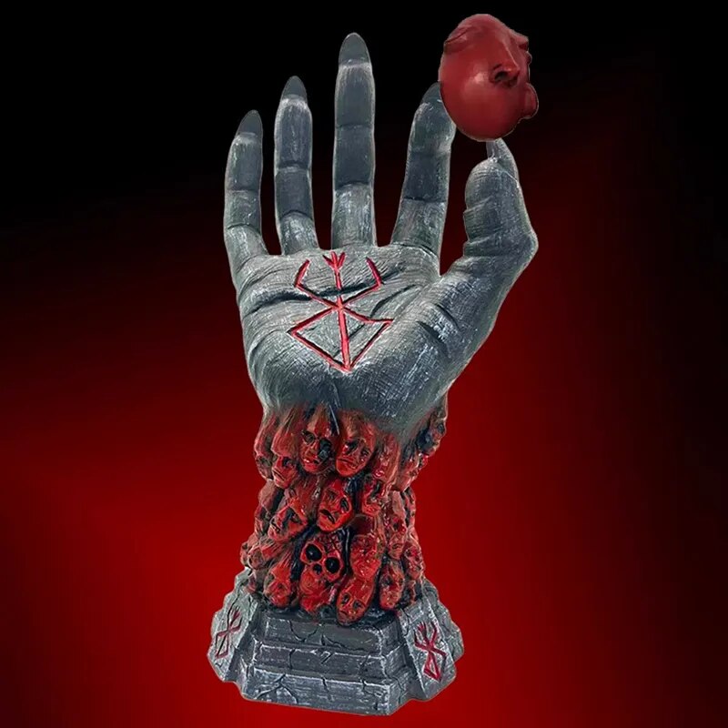 25cm Berserk Hand of God Resin Figure Statue - Guts PVC Action Anime Figurine - Collectible Model