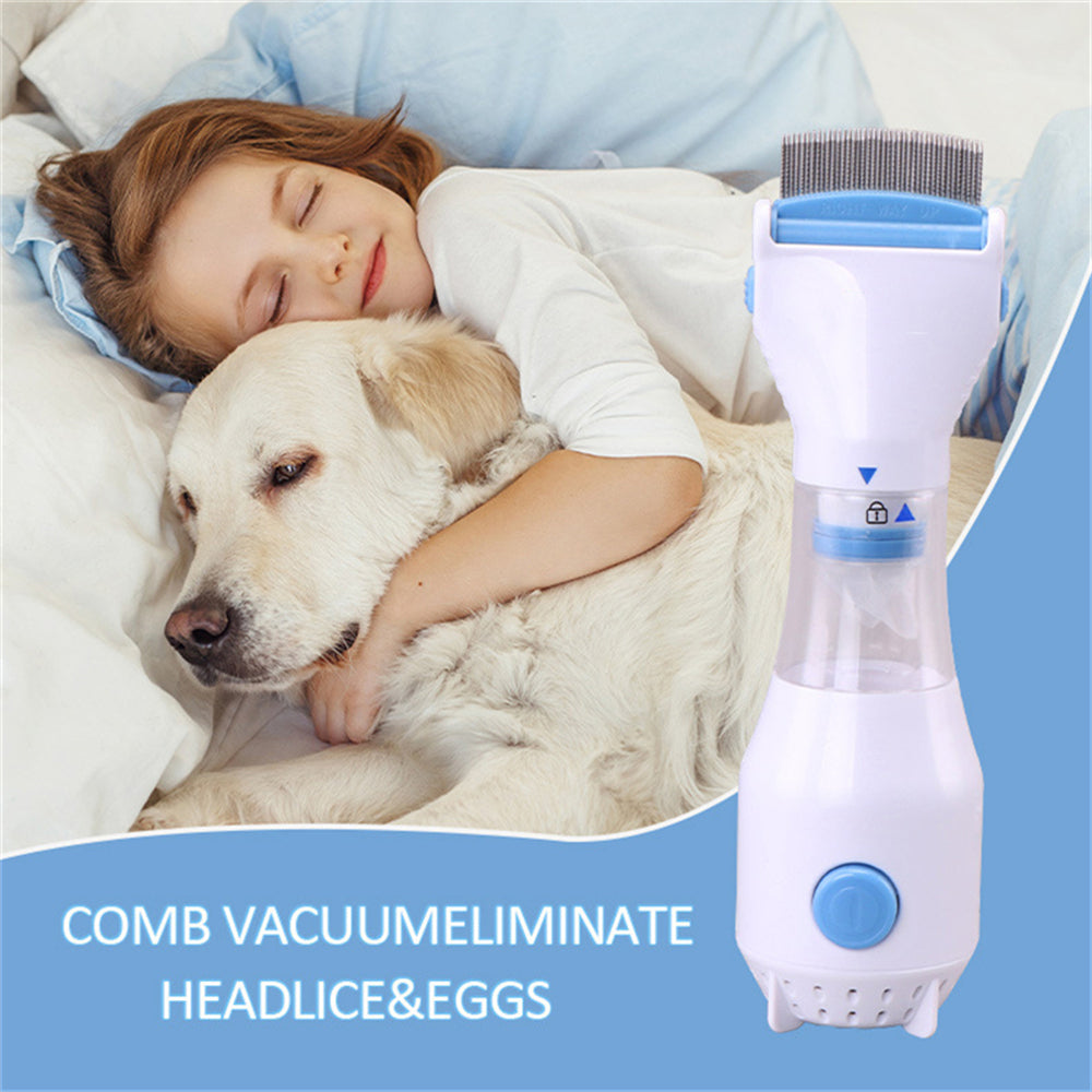 Pet-Friendly Electric Lice Grabber - Quick and Effective Lice Removal Tool for Your Beloved Pets - A Must-Have from Our Grooming Essentials Collection