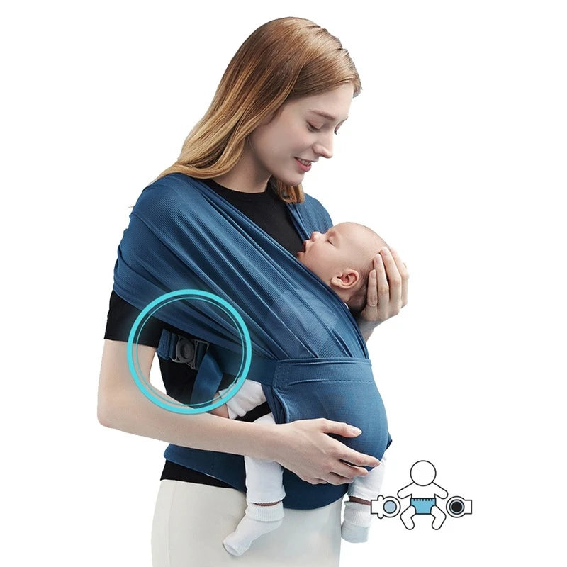 Stretchy Baby Sling Wrap Carrier - Comfortable Bonding for Baby and You