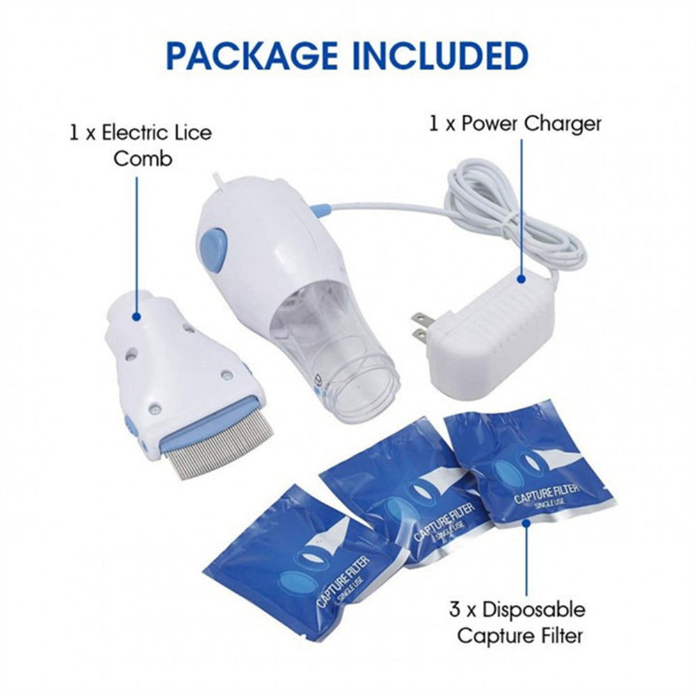 Pet-Friendly Electric Lice Grabber - Quick and Effective Lice Removal Tool for Your Beloved Pets - A Must-Have from Our Grooming Essentials Collection