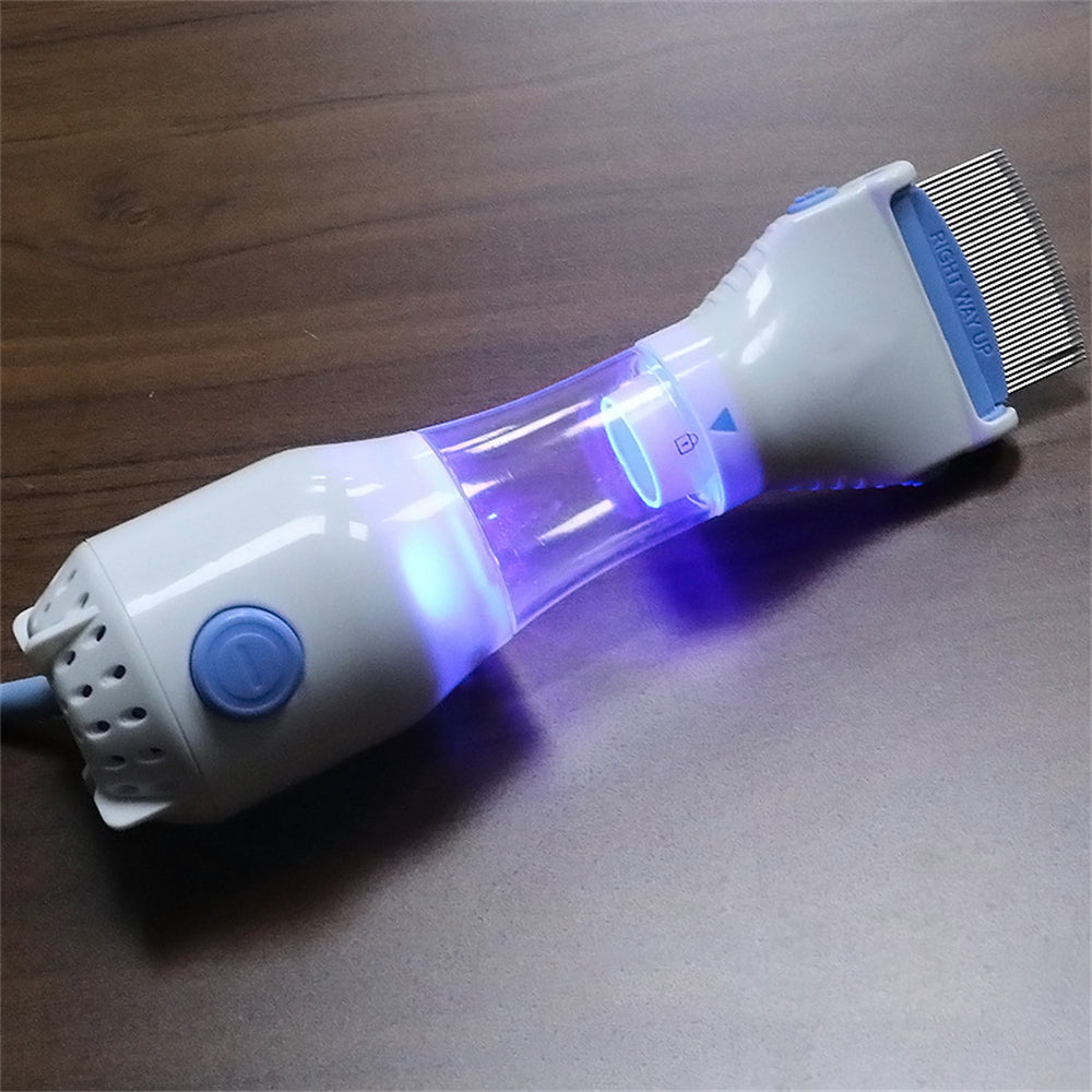 Pet-Friendly Electric Lice Grabber - Quick and Effective Lice Removal Tool for Your Beloved Pets - A Must-Have from Our Grooming Essentials Collection