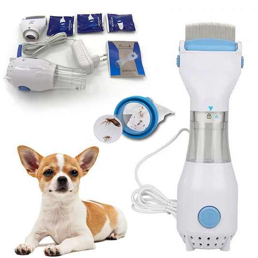 Pet-Friendly Electric Lice Grabber - Quick and Effective Lice Removal Tool for Your Beloved Pets - A Must-Have from Our Grooming Essentials Collection