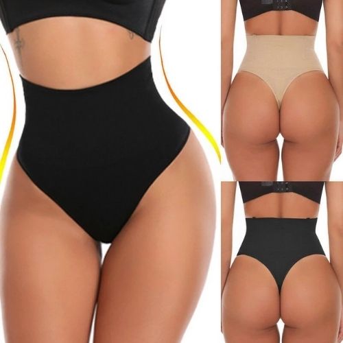 Sculpt and Shape Women's Silhouette with our Slimming Thong - Instant Tummy Tuck and Waistline Enhancement